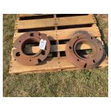 (2) Front Wheel Weights