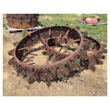 (2) Steel Wheels