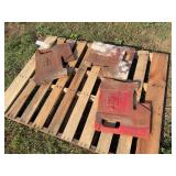 (2) International Harvester Suitcase Weights