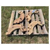 (4) International Harvester Half Weights