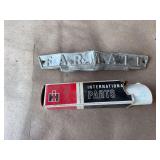 Farmall M Emblem and Decals