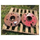 (2) International Wheel Weights