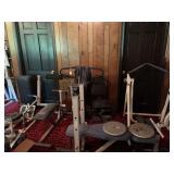 Assorted Exercise Equipment Lot