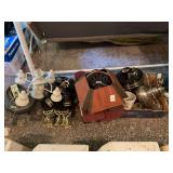 Lot of Assorted Ceiling Fans and Light Fixtures