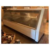 Hussmann Commercial Refrigerated Display Case with Compressor and Controls
