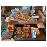 Assorted Bathroom and Household Hardware Lot