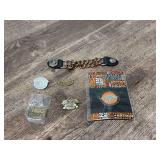 Harley Davidson Pins And POW-MIA Chain