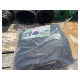 Black Outdoor Patio Fabric Screen Cover Sunscreen Net