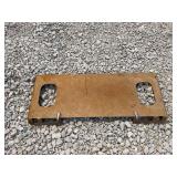 Skid Steer Quick Attach Mounting Plate