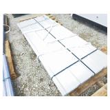 White Metal Roof Panels