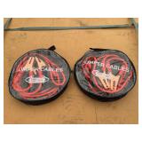 Two Packs of 200 Amp 13ft Jumper Cables