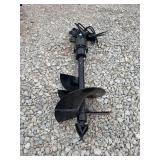 Skid Steer Hydraulic Auger Attachment