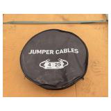 4 Gauge 25 Feet Jumper Cables in Storage Bag