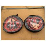 Two Packs of 200 Amp 13ft Jumper Cables