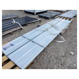 White Metal Roof Panels