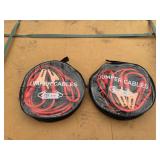 Two 200 Amp 13-Foot Jumper Cables in Storage Cases
