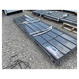 Grey Metal Roof Panels