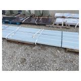 White Metal Roof Panels