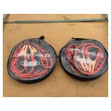 Two Packs of 200 Amp 13-Foot Jumper Cables