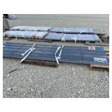 Grey Metal Roof Panels 12ft x 3ft