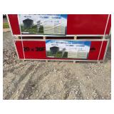 SKLP Model SK-ZP20 Steel Garage Carport