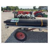 Black Plastic Mesh Safety Fencing Roll