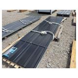 Black Metal Roof Panels