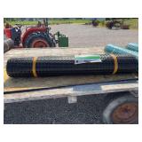 Black Plastic Mesh Safety Fencing Roll