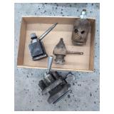 Assorted Metal Lathe Tool Posts and Tool Holders