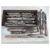 Assorted Adjustable Reamers and Machine Tools