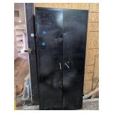 Double Door Metal Storage Cabinet with Shelves
