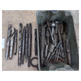 Assorted Industrial Drill Bits and Machine Reamers