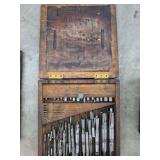 The Cleveland Twist Drill Company Counterbore Set in Wooden Case