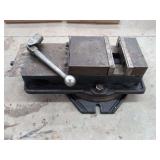 Industrial Swivel Base Machine Vise with Handle