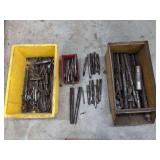 Assorted Metal Machining Tooling Lot Including Taps, Reamers, and Drill Bits