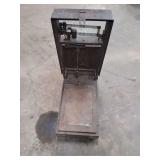 Folding Platform Scale Beam Scale up to 250 LBS