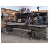 Hamilton Machine Tool Co. Heavy Duty Welding and Fabrication Table with Steel Slide Vise and 20-Ton Hydraulic Press
