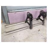 Sundstrand Cast Iron Industrial Dispenser Stand with Steel Support Rods