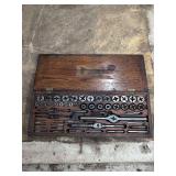 American Tap & Die Co. No. 223 Adamantine Screw Plates Tool Set