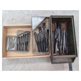 Assorted Adjustable Reamers in Fitted Storage Boxes and Metal Container