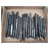 Assorted Metal Reamers, Various Sizes and Manufacturers