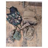 Assorted Military Style Tactical Backpacks Web Gear and Canteen Lot