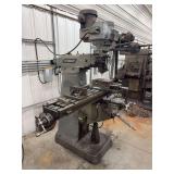Bridgeport Vertical Milling Machine with 2HP Motor and DRO