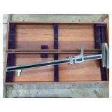 Large Vernier Caliper in Fitted Wooden Storage Box
