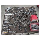 Assorted Machinist Tools and Electrical Supplies