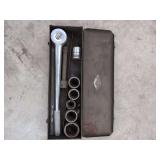 S-K Ratchet and Socket Set with Metal Case