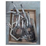 Petersen DeWitt Mfg. Co. Locking C-Clamps and Assorted Hand Tools