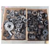 Assorted Thread Cutting Dies and Tooling Components