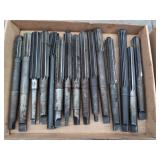 Assorted National Detroit and Cleveland Drill Co. High Speed Steel Reamers