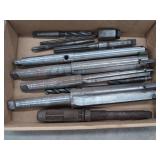 Assorted Machinist Reamers, Taps, and Boring Tools